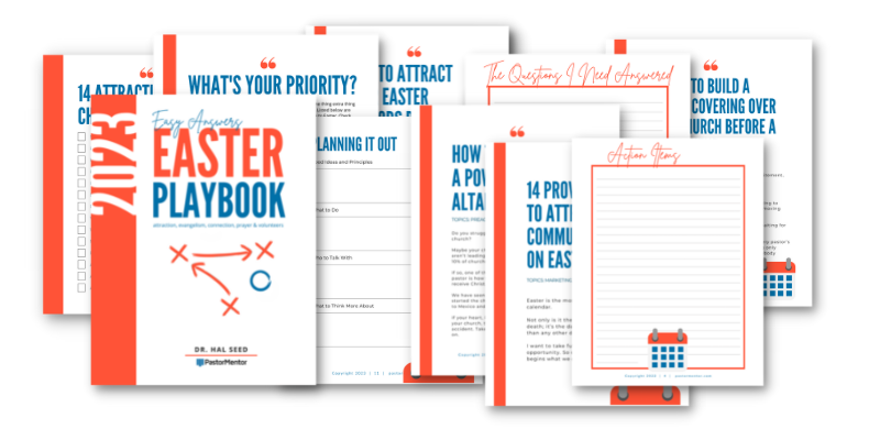 Easter Playbook Pages